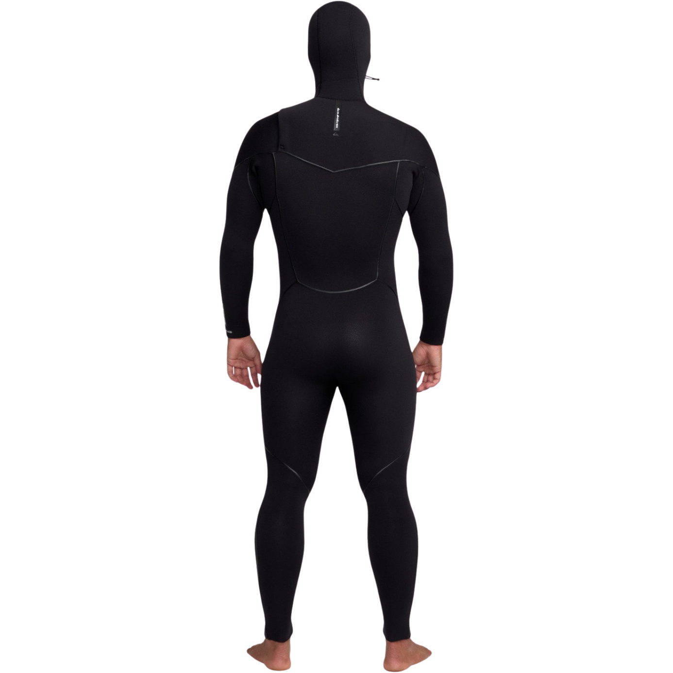 2026 Quiksilver Mens Marathon Sessions 6/5/4mm Chest Zip Hooded Wetsuit 25AW203502 - Black